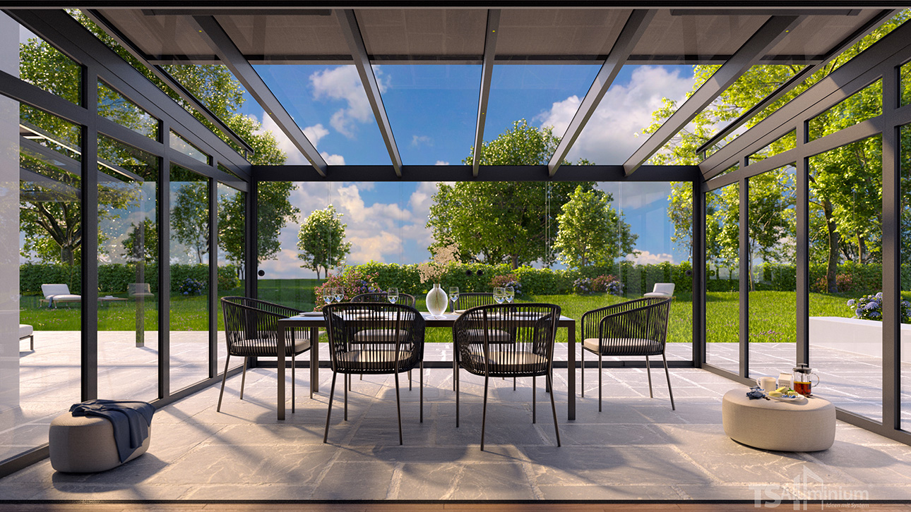 Terrassendächer | Bildquelle: TS-Aluminium-Profilsysteme GmbH & Co. KG